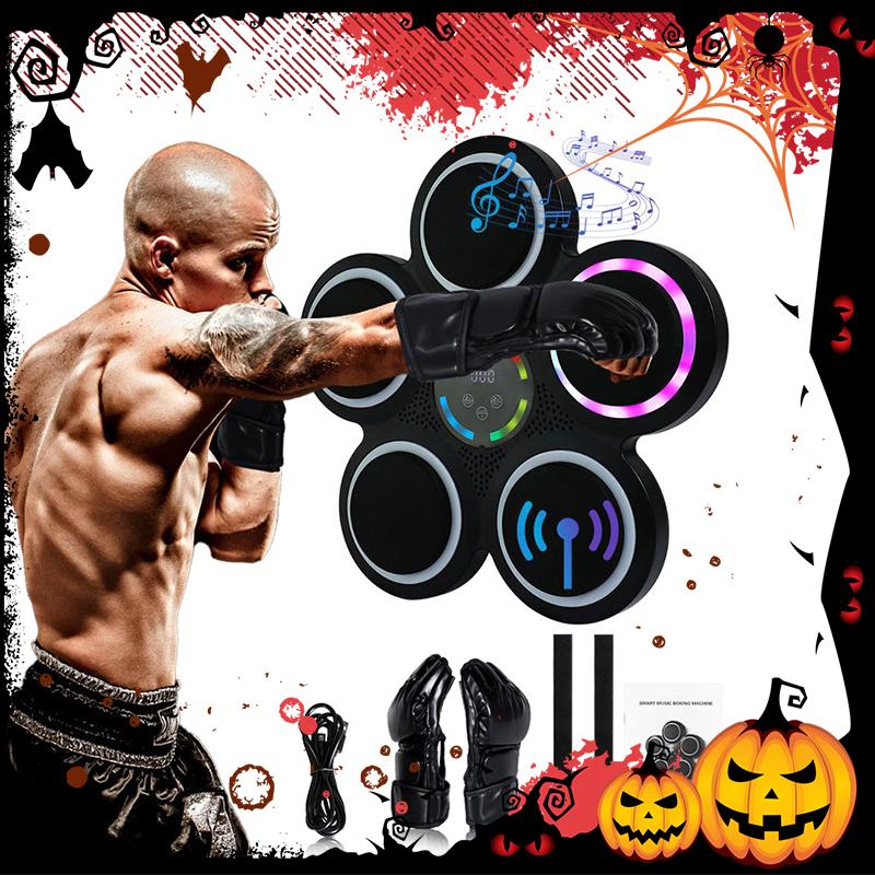 2024 limited edition intelligent music boxing machine with adult and children's boxing gloves, wall mounted home and gym workouts