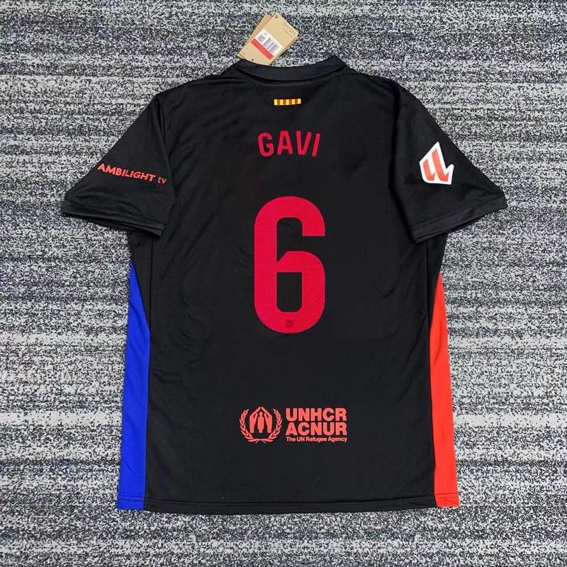 2425 Barca away shirt No. 19 Yamal Levan Garvi Pedride Jong fan version football uniform custom