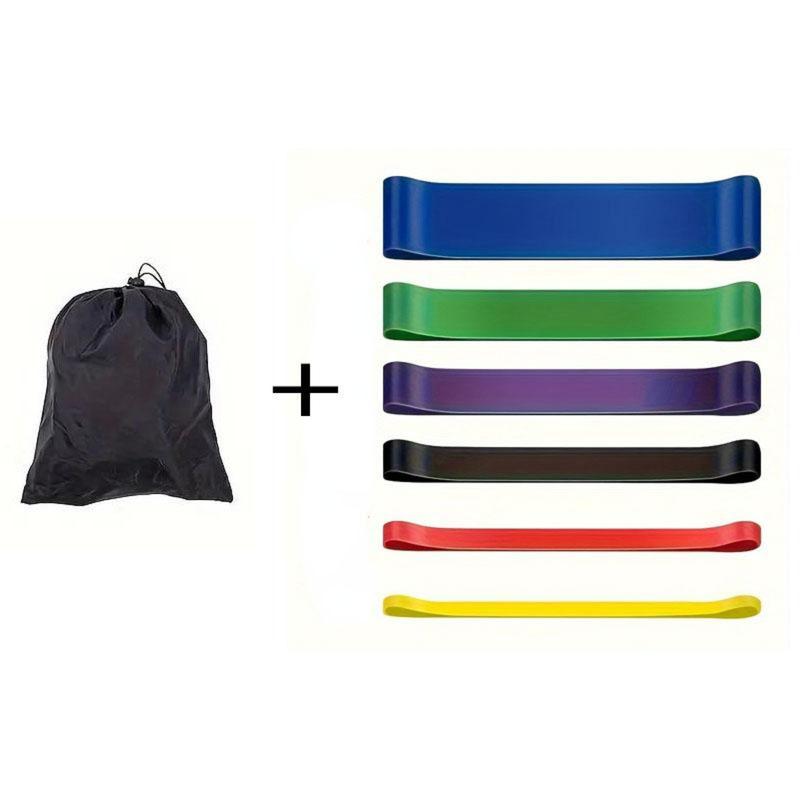 Resistance Band Set, 4 Counts  7 Counts Pull Rope with Storage Bag, Fitness Equipment for Home Gym Workout