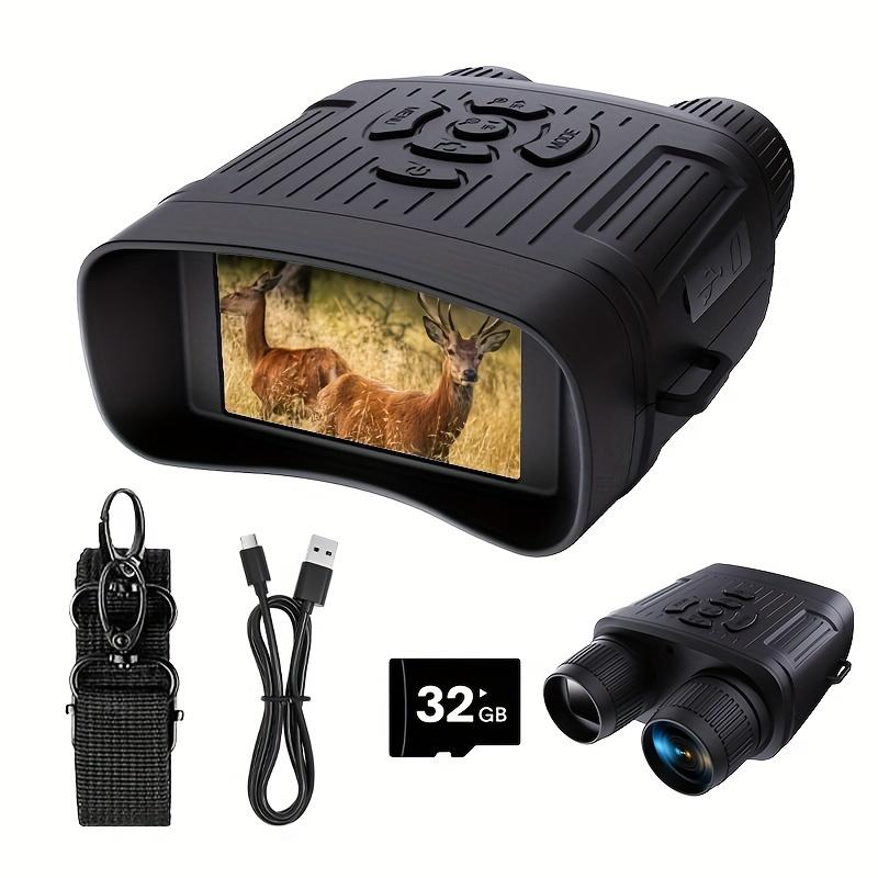 Night Vision Binoculars For Outdoor, Infrared Night Vision Goggles For Adults, 32GB Card To Save Photos And Videos For Camping Hunting & Security