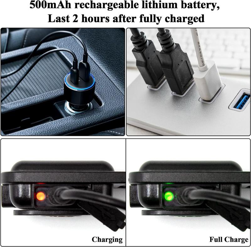 COB Keychain Work Light Mini LED,Camping Lights 800 Lumens Rechargeable Flashlight  Emergency Lamp Mini Torch Keyring Light for Emergency Repair