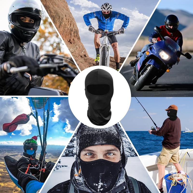 1 Pack Balaclava Face Mask, Ski Mask for Men Women, UV Protection Windproof Scarf for Motorcycle Snowboard Cycling