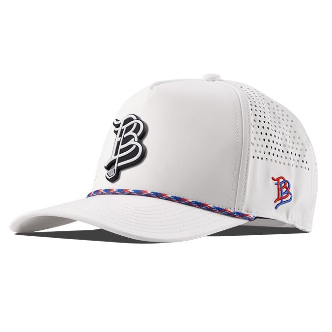 BB Golf Cutout PVC Curved 5 Panel Rope Hat