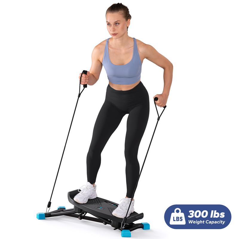 MERACH Ski Machine Ski Simulator Training Machine, Leg Exercise Low Impact Plyometric Training Fun Cardio Trainer Full Body Aerobic Exercise Equipment