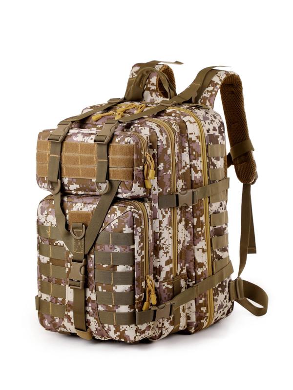 Multi-functional Design Tactical Backpack, Large Capacity Outdoor Travel Backpack, Casual Backpack for Men & Women