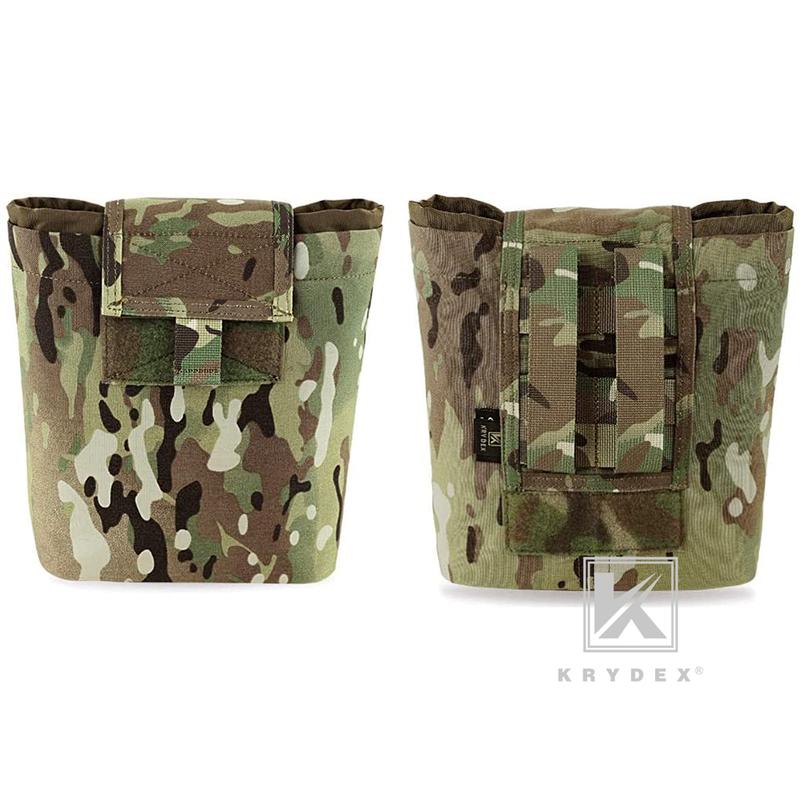 KRYDEX Tactical Molle ROLL-UP Ammo Dump Pouch Recovery Foldable Utility Pouch