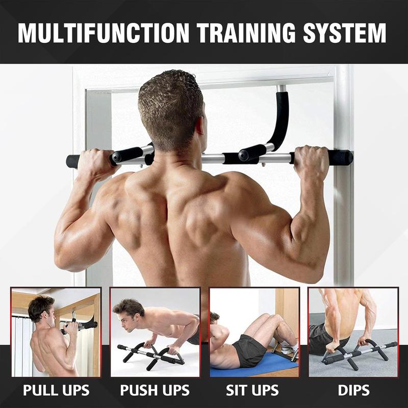 Upgrade Pull Up Bar for Doorway - Multi-Grip Chin Up Bar - Heavy Duty Pull Up Bar