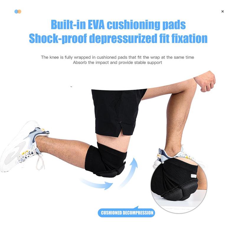 Breathable Sports Knee Brace, Knee Protector for Running Jumping Cycling, Elastic Knee Protector for Men & Women