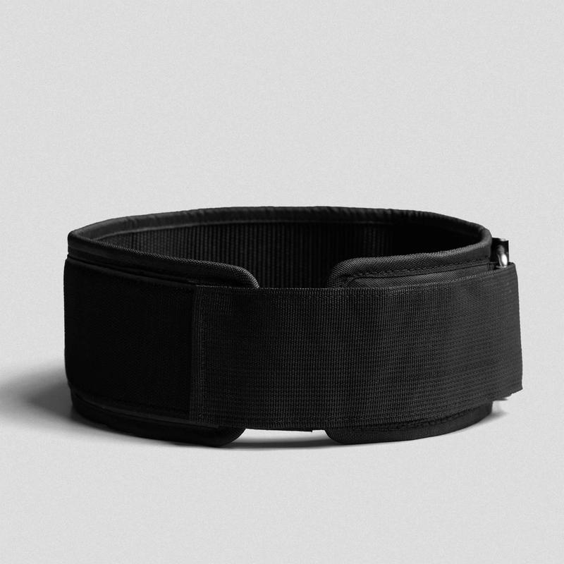 Gymreapers Quick Lock Weightlifting Belt for Enhanced Lifting Experience - Black Black