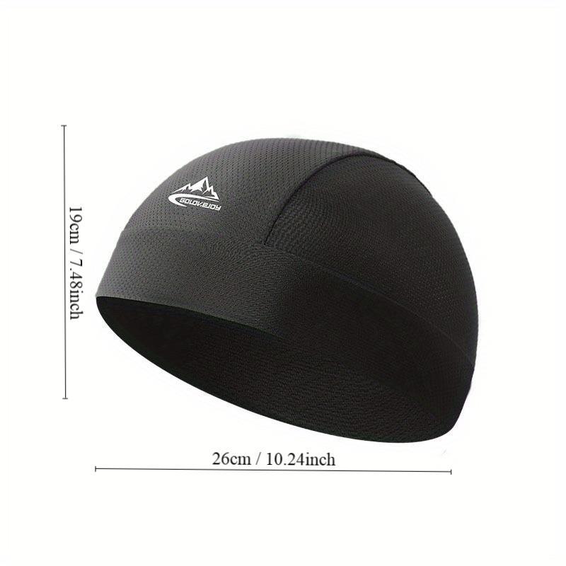 Men's Quick-drying Beanie,  Outdoor Sports Hat, Breathable Helmet Lining Cap for Men, Sports & Outdoor Accessories