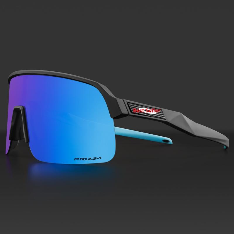 Half Frame Sunglasses for Outdoor Sports, Unisex Cycling Glasses