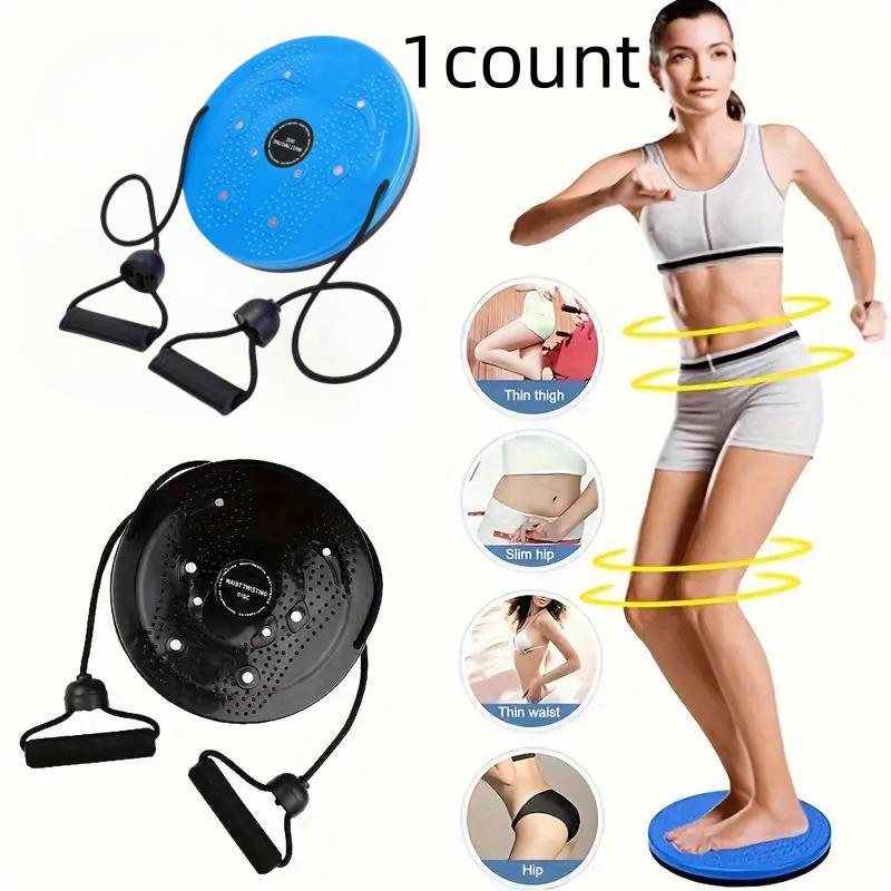 Portable Magnetic Waist Twister, 1 Count Multifunctional Waist Twister, Durable Fitness Equipment for Home Gym Workout