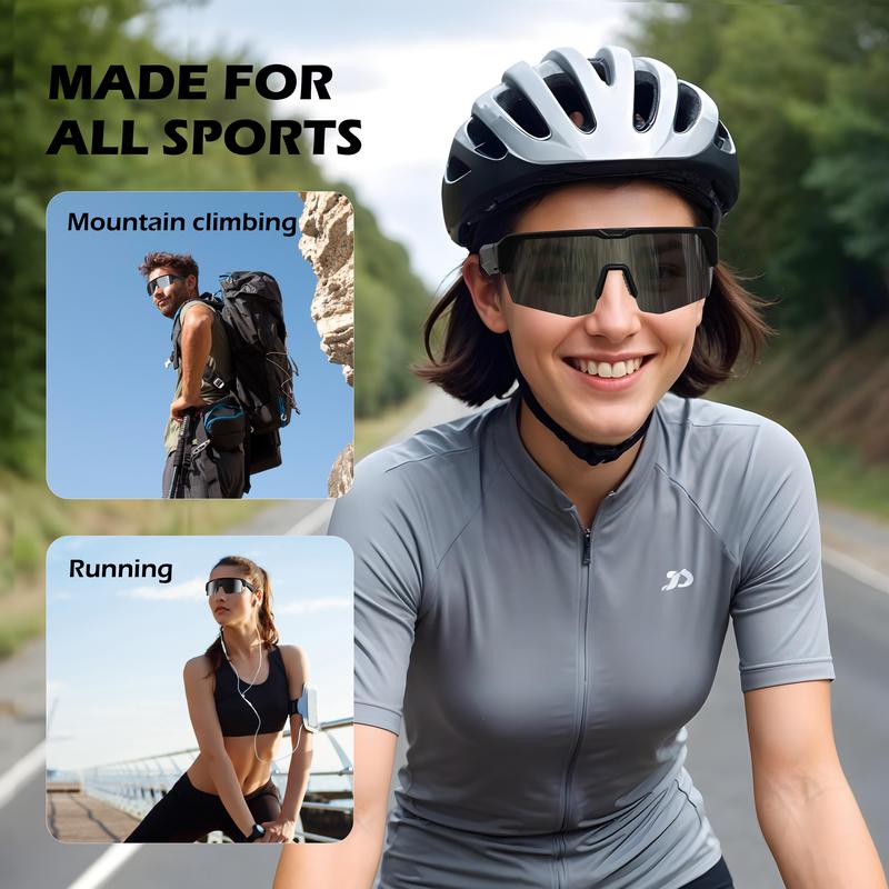 Smart Glasses,cycling glasses, Polarized Bluetooth SunglassesBuilt-in Mic & Speakers, Voice Assistant, UVProtection Audio Sun Glass