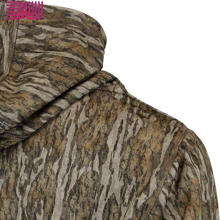 Mossy Oak Men's Camouflage Hunting Hoodies Tactical Hunting Pullover Hoodies Hunting Equipment Hunting Deer Hoodies Fishing Wildlife Photography Stealth Hoodies Fishing Suit Work Clothes