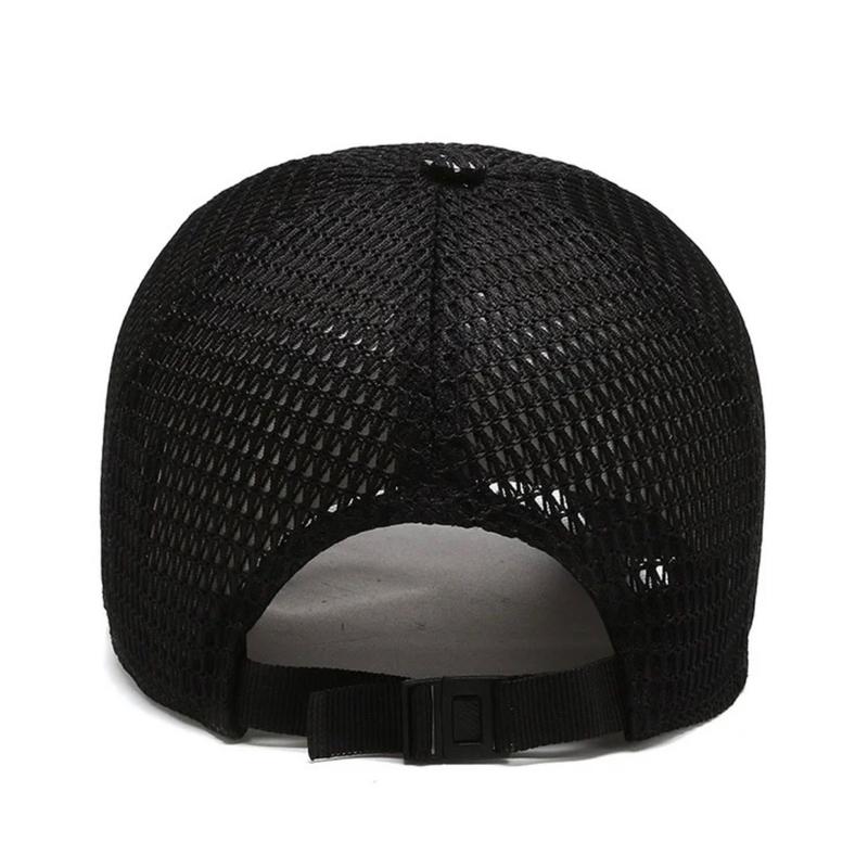 Mesh Baseball Cap Men Women Adjustable Breathable Hat Quick Dry Running Outdoor Sports Cap