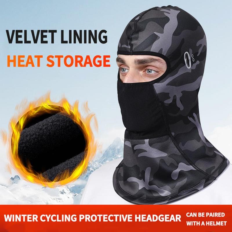 Motorcycle Balaclava, Windproof & Warm Motorcycle Face Mask, Motorcycle Headgear, Outdoor Sports Face Cover for Skiing, Cycling, Running, Hiking