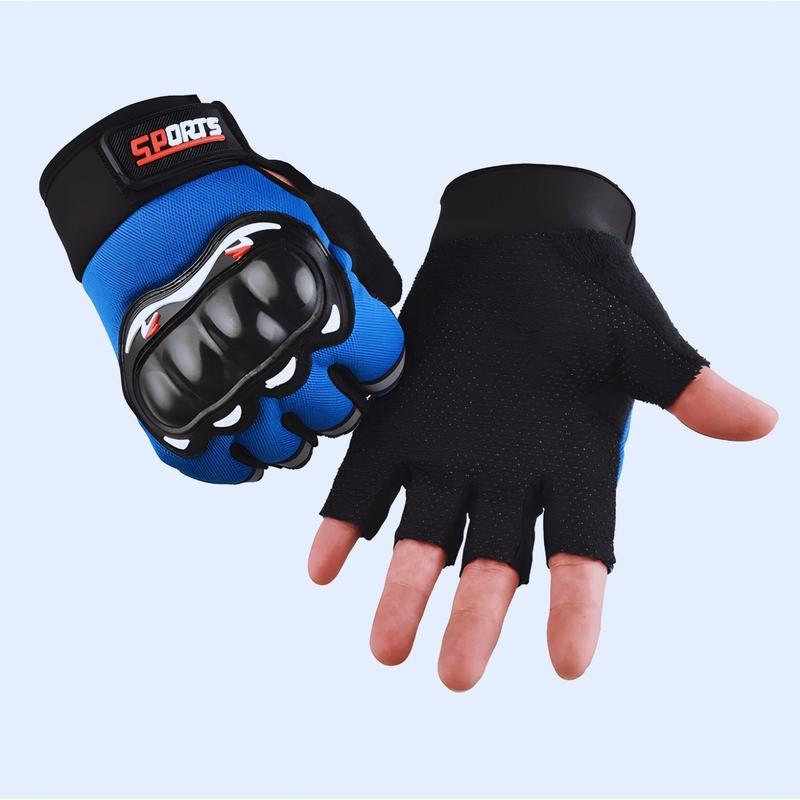 Breathable Half-Finger Fitness Gloves - Perfect for Weightlifting, Cycling, and Gym Workouts