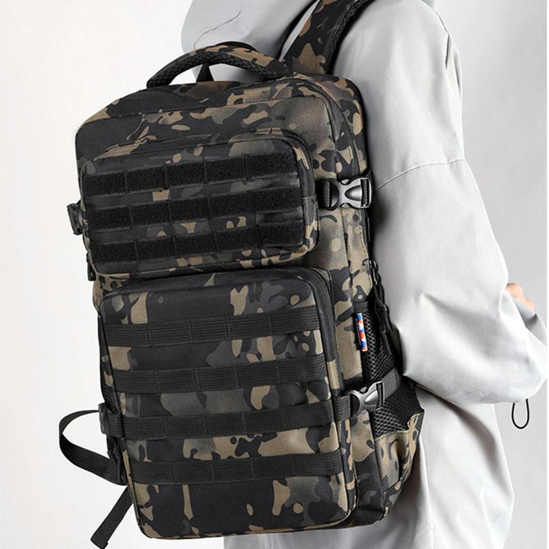 Spring Outdoor Camouflage Pattern solid Color Backpack, Summer Gifts, Large Capacity Sport Backpack, Outdoor Gear for Hiking Mountaineering, Men Gifts Idea, Father's Day Gift