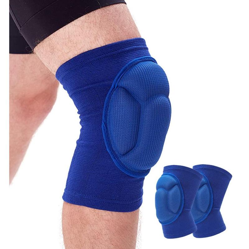 Knee Pads for Women & Men, Basketball Knee Pads Volleyball Knee Pads for Women Men Wrestling Knee Pads Wrestling Gear, Crash Pad Snowboarding Gear Knee Protector Soft Knee Pads for Work (Small, Black)