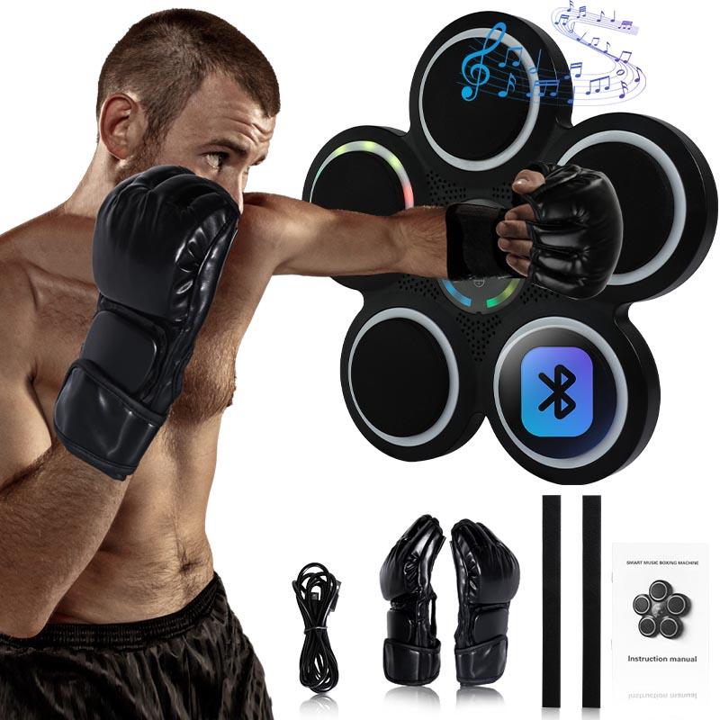 2024 limited edition intelligent music boxing machine with adult and children's boxing gloves, wall mounted home and gym workouts