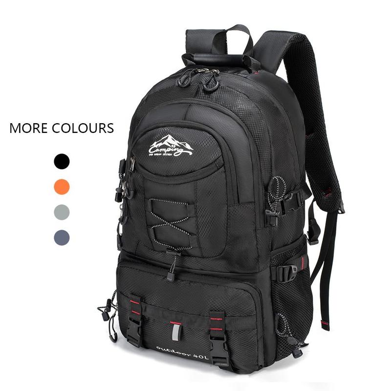 Large Capacity Double Shoulder Backpack, Outdoor Sports Backpack with Laptop Compartment, Breathable Sport Storage Bag for Outdoor