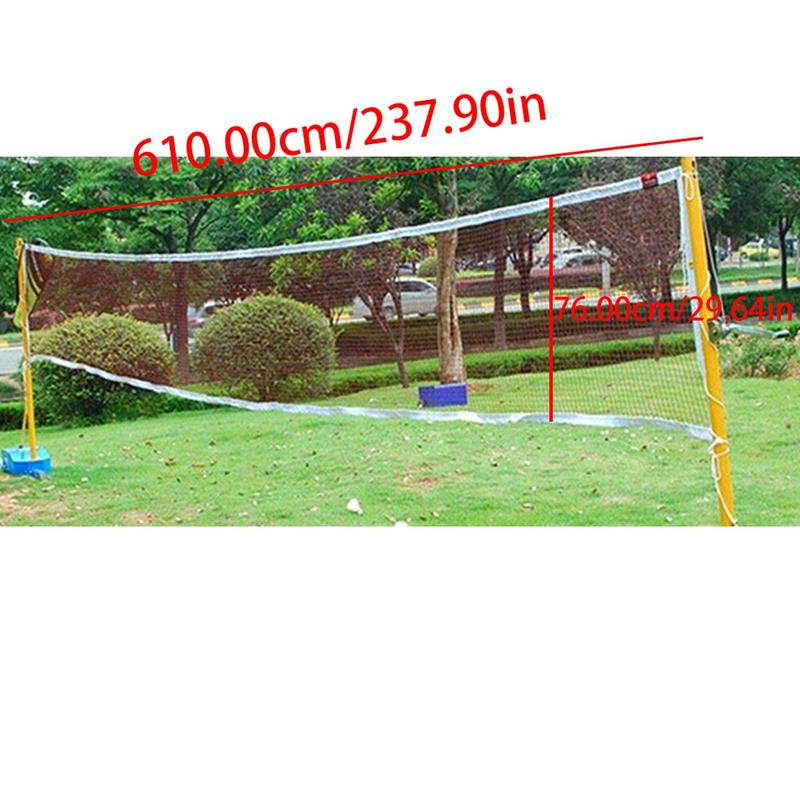 Badminton Net, Portable Folding Badminton Net, Badminton Accessories for Indoor Outdoor