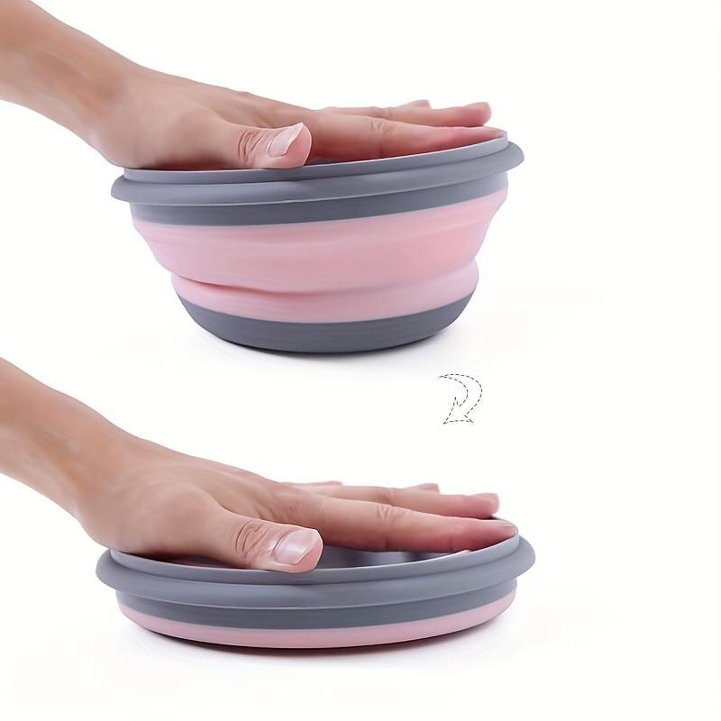 3-Pack Collapsible Bowl Set, Silicone, Space-Saving, Portable, Durable, Outdoor Camping