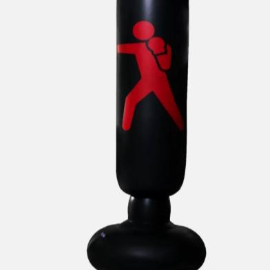 Inflatable Free Standing Punching Bag Boxing Cardio Kickboxing Fitness Training