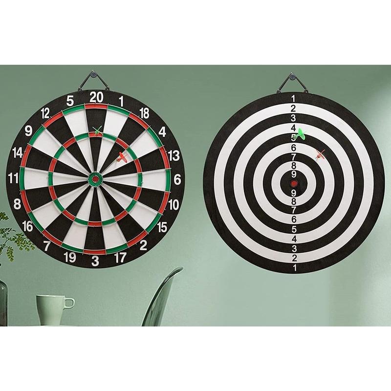 Luxury Double-Sided Dartboard Set - 16.5