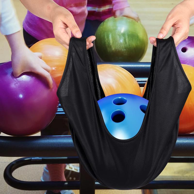 Bowling Ball Cleaning Bag, 1 Count Soft Cleaning Cloth, Hangable Cleaning Towel for Sports Bowling Ball Supplies, Cleaning Tools