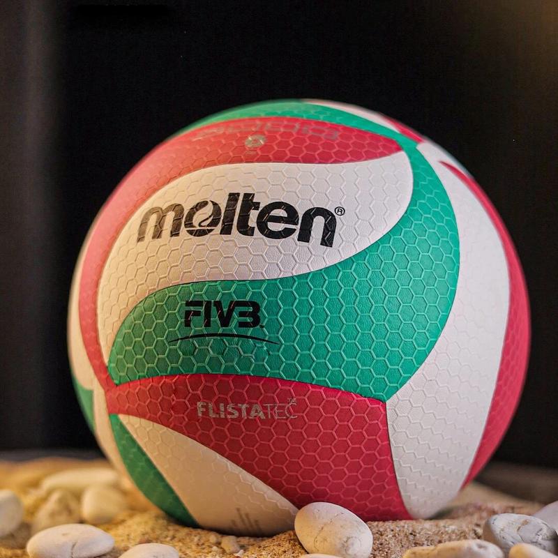 FLISTATEC Volleyball Size 5 Volleyball PU Ball for Students Adult and Teenager Competition Training Outdoor Indoor Molten