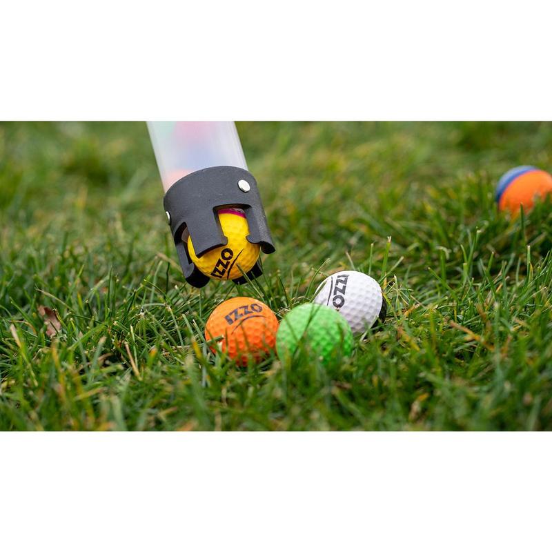 Golf Shagger Ball Bundle: Tru Spin Foam Practice Balls & Ball Shagger