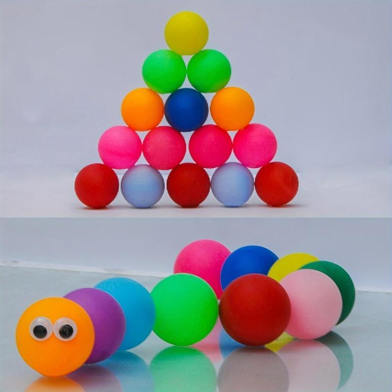 Colorful Mini Ball, 50pcs 150pcs Table Tennis Ball for Indoor Party Game, Ball Equipment for Home & Outdoor Recreations