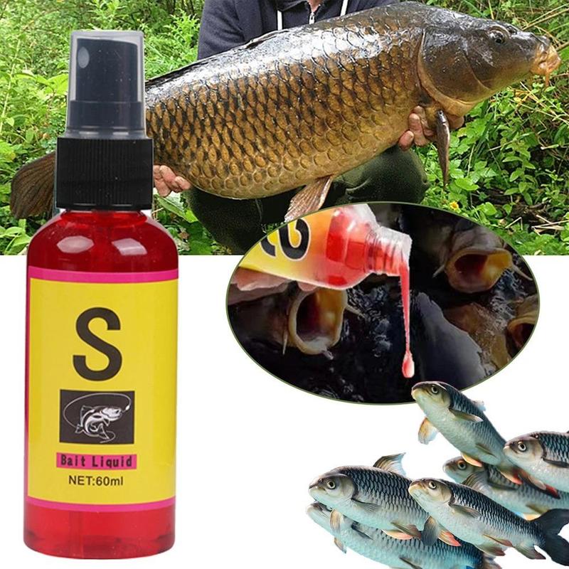 60ml Liquid Fish Bait, Fishing Lure Additive, Artificial Bait, Fishing Accessories for Carp Fishing, Outdoor Fishing Accessories