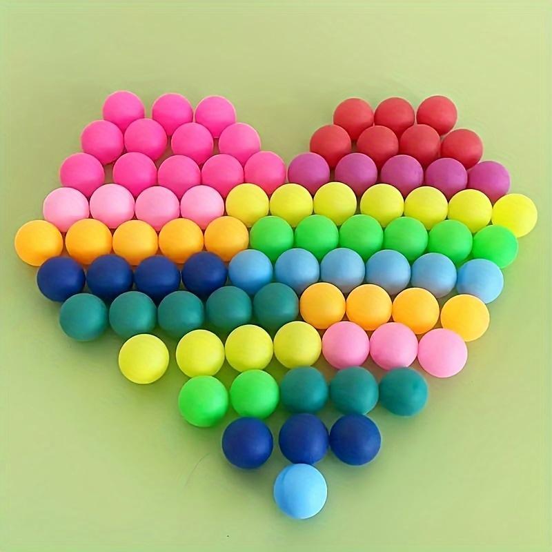 Colorful Mini Ball, 50pcs 150pcs Table Tennis Ball for Indoor Party Game, Ball Equipment for Home & Outdoor Recreations