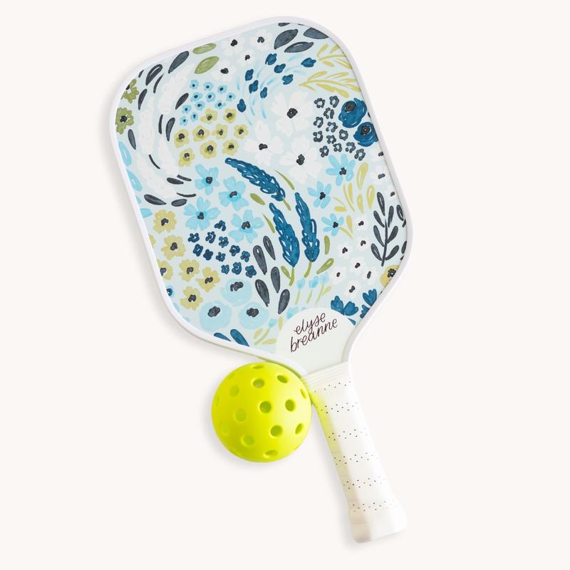 Pickleball Paddle - Bright and floral for extra style on the court!