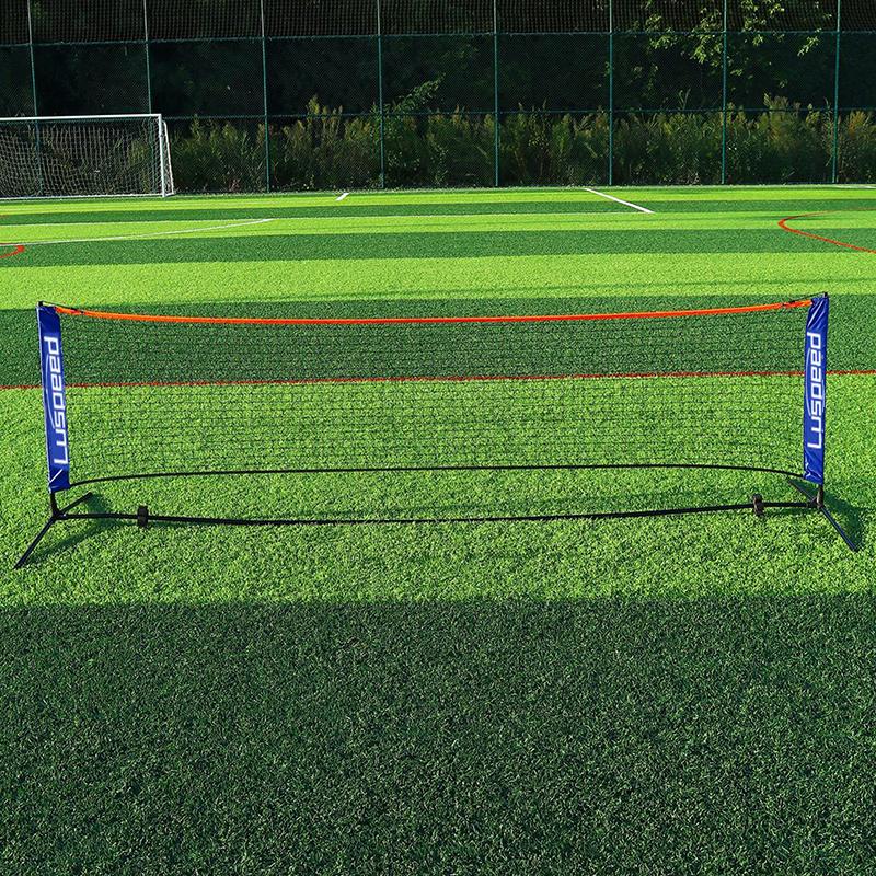 Portable Folding Standard Professional Badminton Net Indoor Outdoor Sports Volleyball Tennis Training Square Nets Mesh