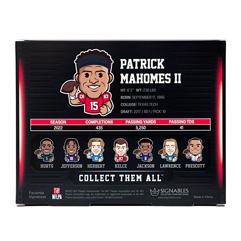 Patrick Mahomes II NFLPA 2023 Sports Collectible Digitally Signed