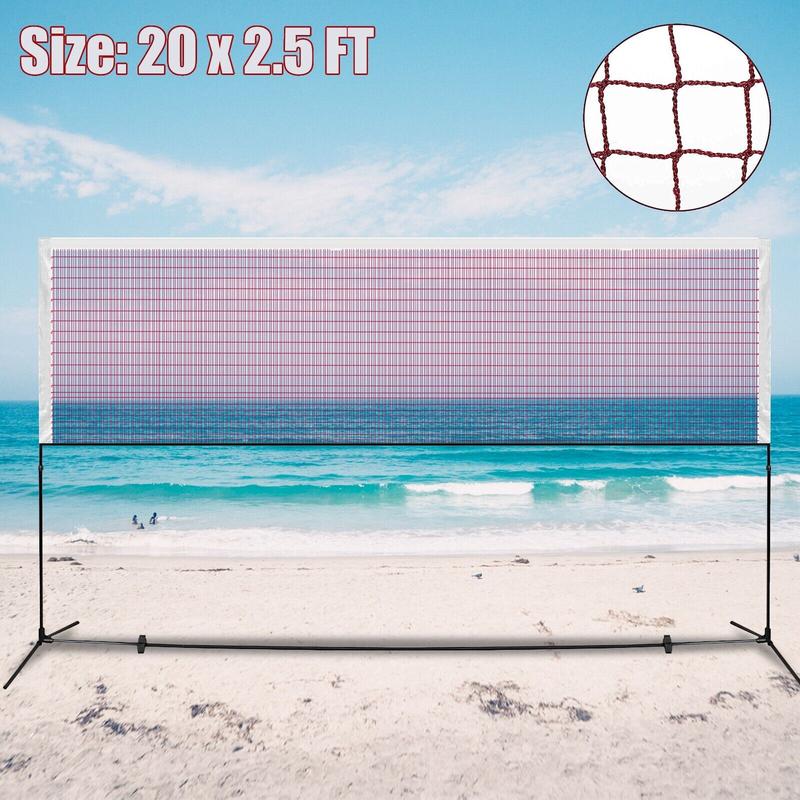 Portable Badminton Net Tennis Volleyball Pickleball Sport Net for Indoor Outdoor