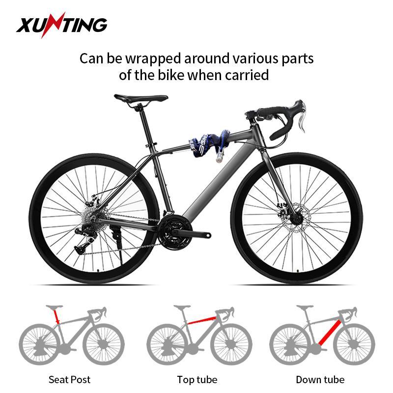 Bike Chain Lock with Key, Anti-theft Waterproof Bike Chain Lock, Rust-proof Bicycle Lock for Scooter Bike Motorcycle