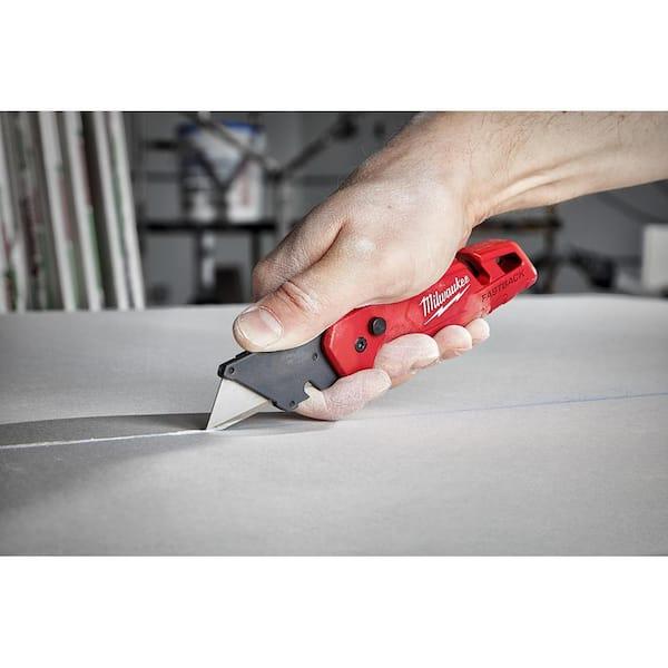 FASTBACK Folding Utility Knife with General Purpose Blade - Perfect for Cutting Various Materials