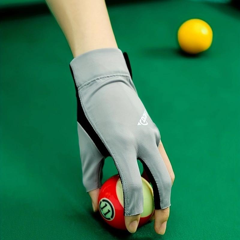 Professional Billiards Glove, Breathable Non-slip 3 Finger Glove, Billiards & Snooker Glove, Sports & Outdoor Accessories