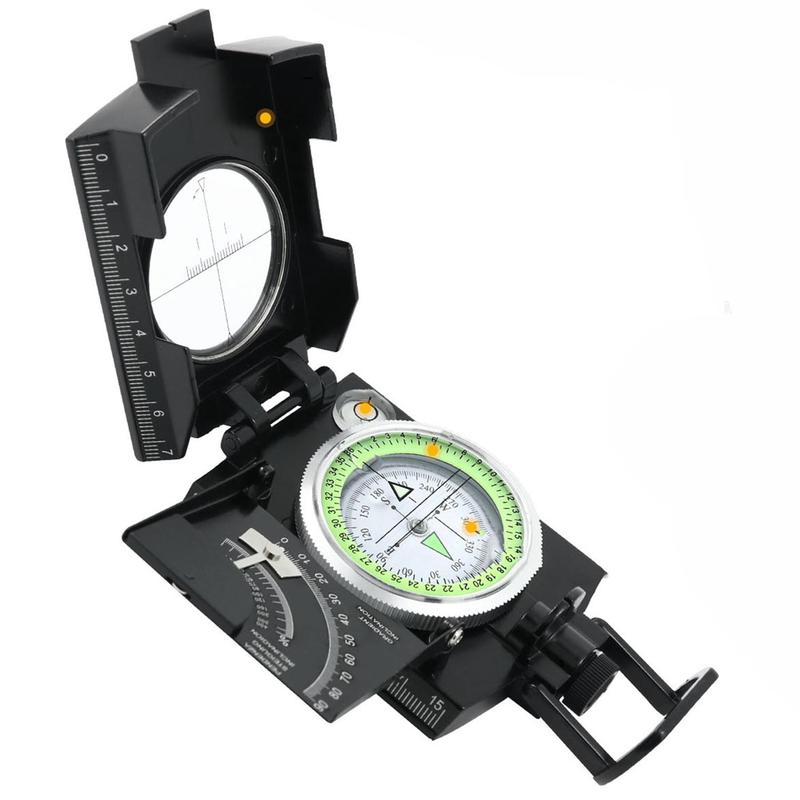 Portable Compass with Luminous Dial for Christmas Gift, Outdoor Compass for Hiking, Camping, Navigation, Outdoor Camping & Hiking Equipment