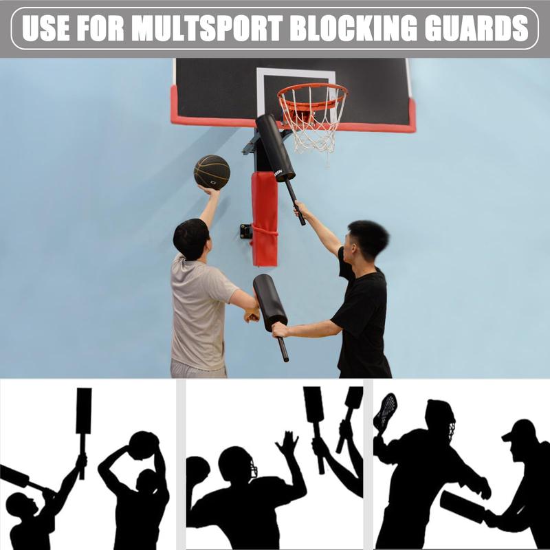 Hikeen Padded Blocking Guards, Basketball Blocking Pads,2 Pack Padded Contact Sticks,Defense Sticks,Pop Up Defender for Basketball,Football,Lacrosse,Boxing Training