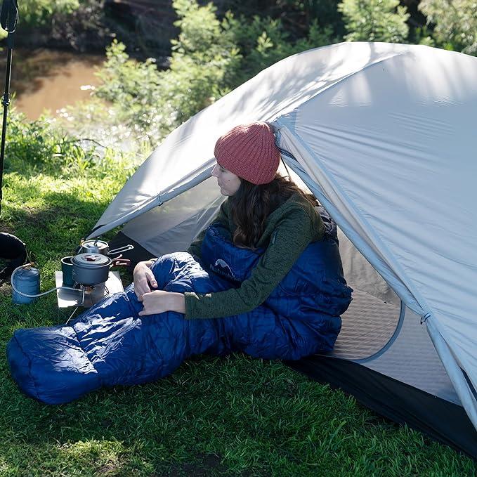 Naturehike 0 Degree Mummy SleepingBag for Adults, Lightweight Cold Weather Sleeping Bag with Hollow Cotton for Backpacking, Camping, Hiking&Travel