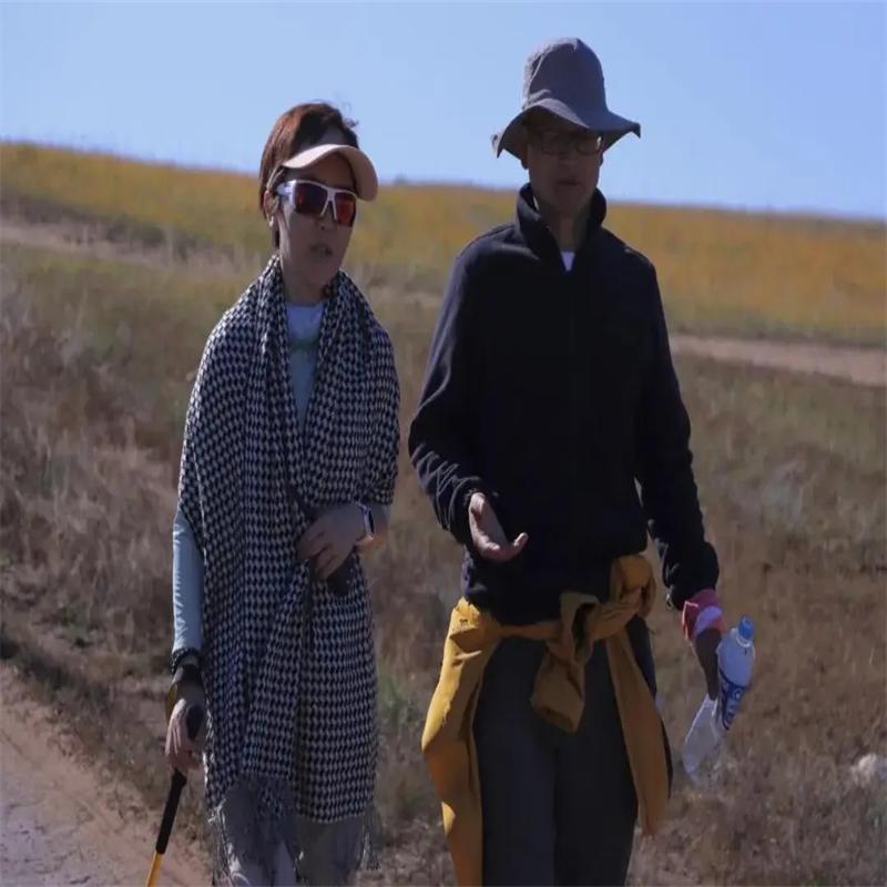 （Short video display is 37 inches）Walking sticks ensure that every step is incredibly stable