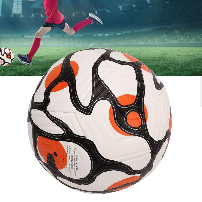 Sports Soccer Ball for Indoor Outdoor PU Training Soccer Ball for Kids Teenagers Adults Size 5