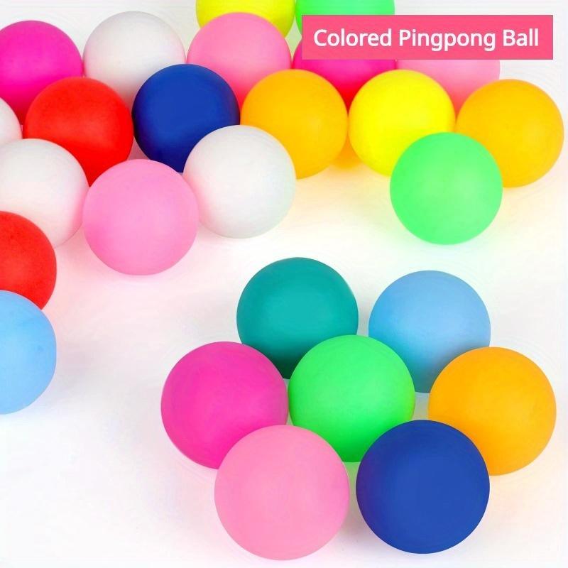 Colorful Mini Ball, 50pcs 150pcs Table Tennis Ball for Indoor Party Game, Ball Equipment for Home & Outdoor Recreations