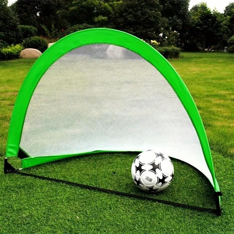 Portable Folding Soccer Goal, 1 Count Pop Up Soccer Net, Football Net for Indoor and Outdoor Use, Football Accessories for Children, Parent-child Training and Small Ball Games