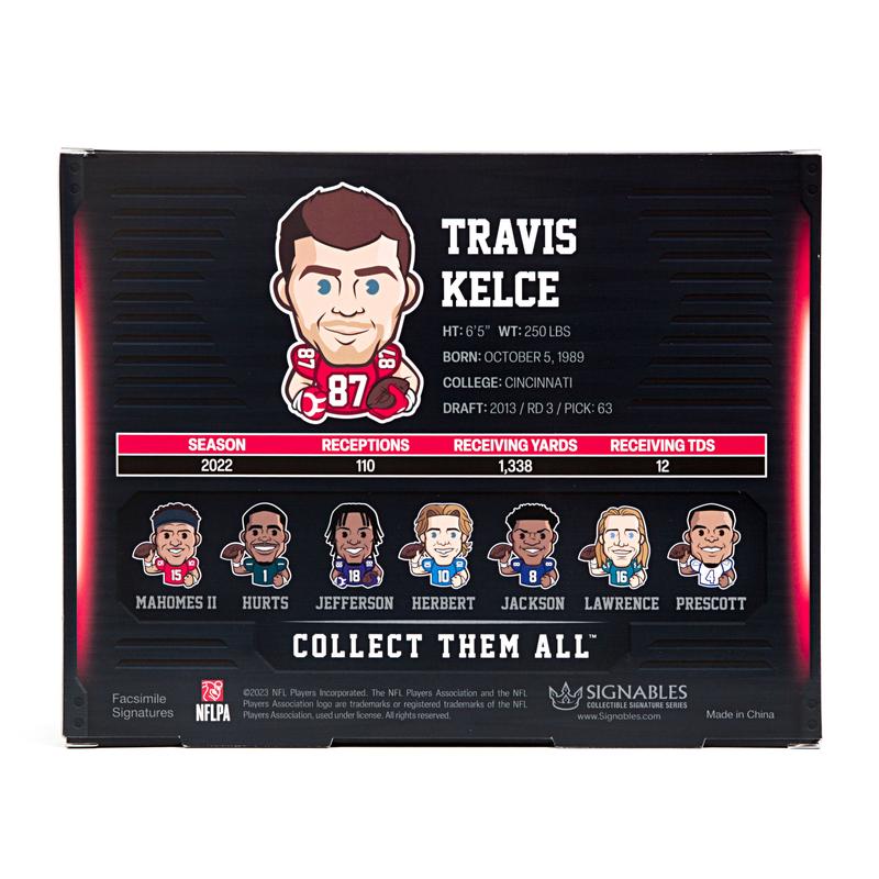 Travis Kelce NFLPA 2023 Sports Collectible Digitally Signed